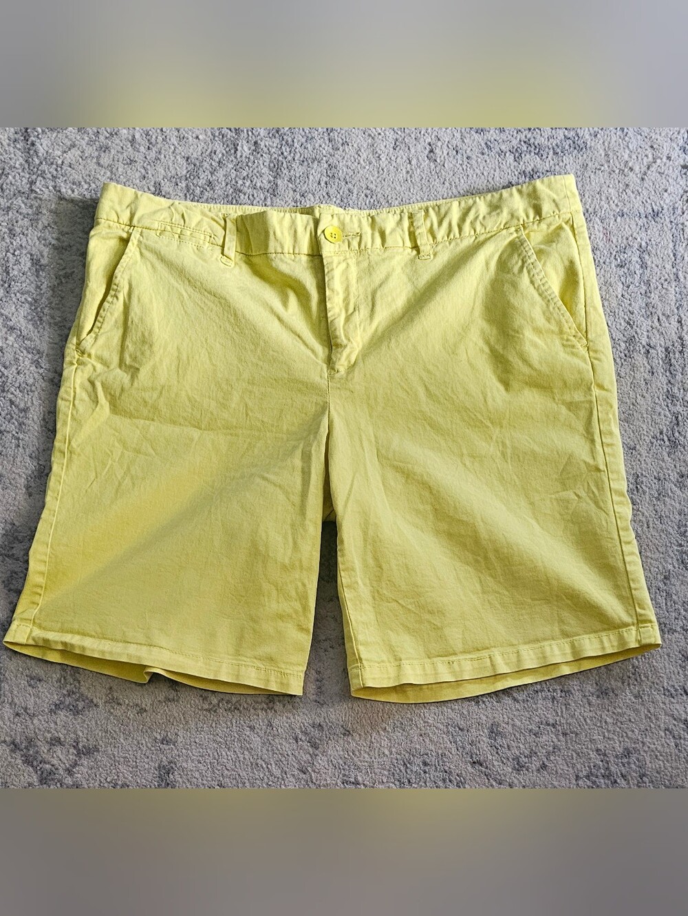 GAP Yellow Bermuda Shorts Size 8